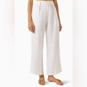 Mixology 100% Linen Pants Oatmeal